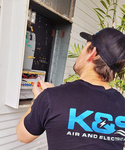 Electrician Newcastle K S Air And Electrical KS Electrical Main Image 408x490px